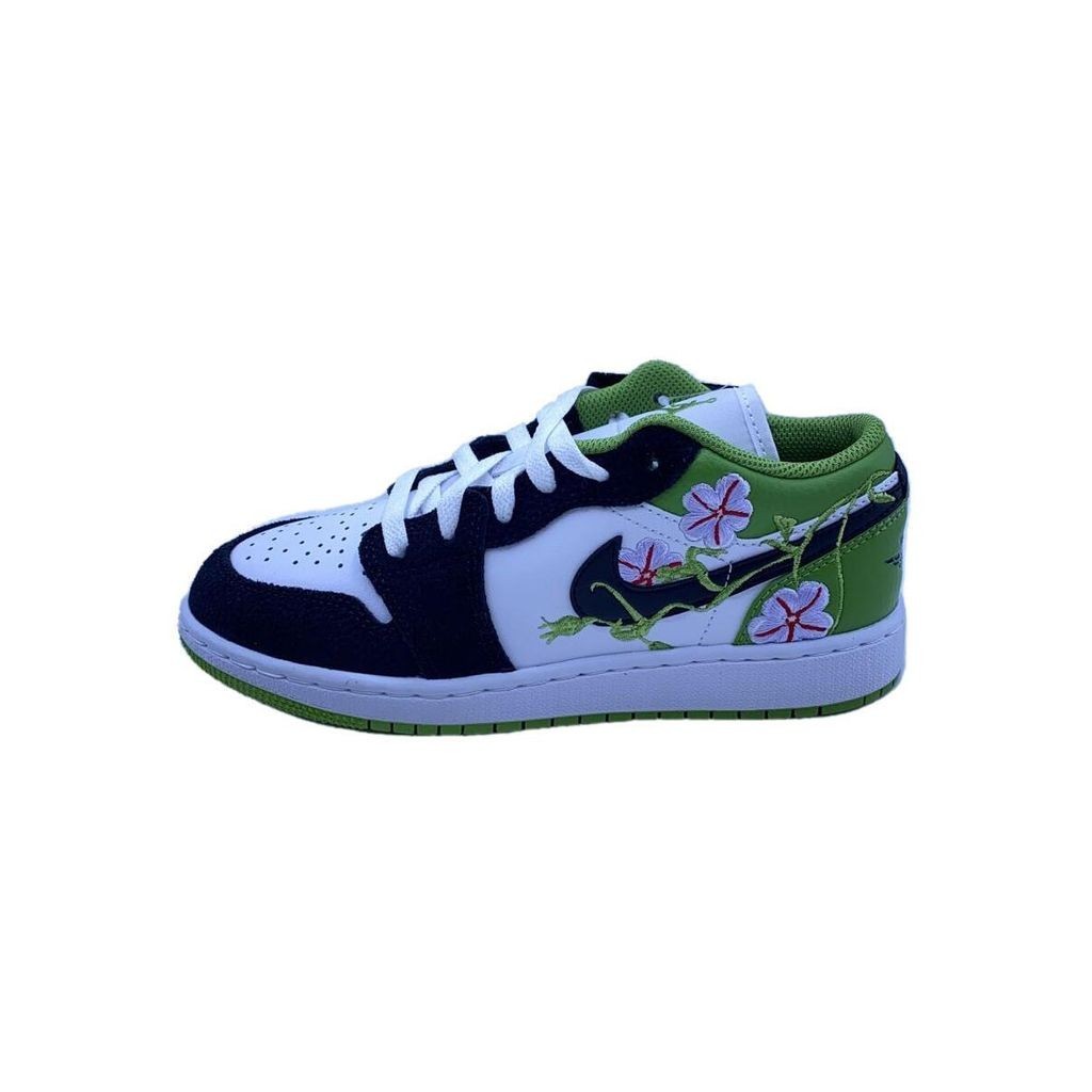 Nike รองเท้าผ้าใบ Air Jordan Low 1 2 3 cut gs สีเขียว ส่งตรงจากญี่ปุ่น มือสอง
