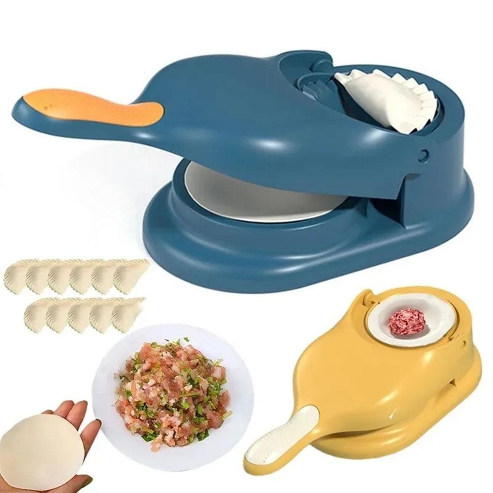 2 In1 เครื่องทําเกี๊ยว ครัว DIY เกี๊ยวห่อ เครื่องมือกดเกี๊ยว แบบใช้มือกด