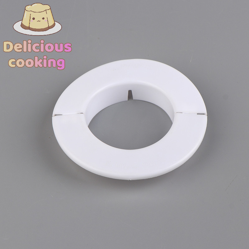 [ทําอาหารแสนอร่อย] ฝาครอบรูเครื่องปรับอากาศ ABS Round Wall Reserved Hole ตกแต่งใหม่ [ใหม่] - รูปที่ 6