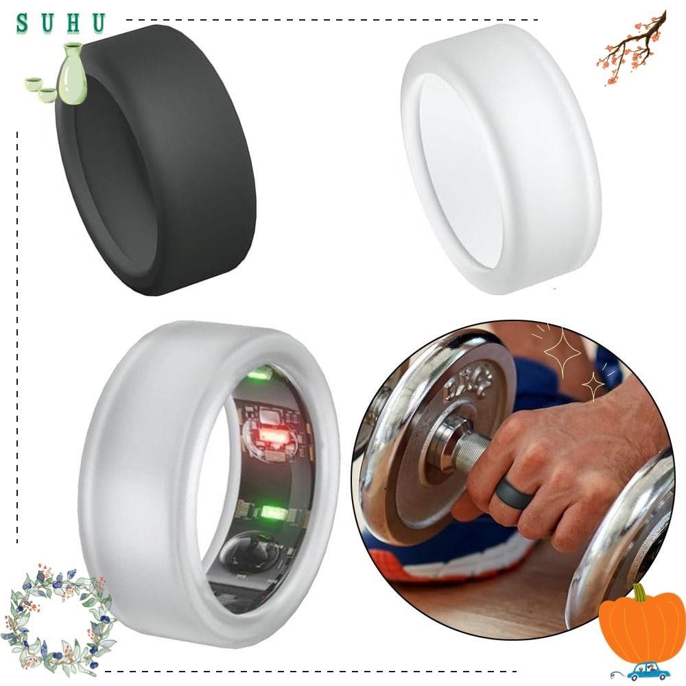 Suhu เคสแหวนซิลิโคน ป้องกันรอยขีดข่วน ทนทาน กันกระแทก สําหรับเครื่องประดับ แหวน Oura Ring Gen 3
