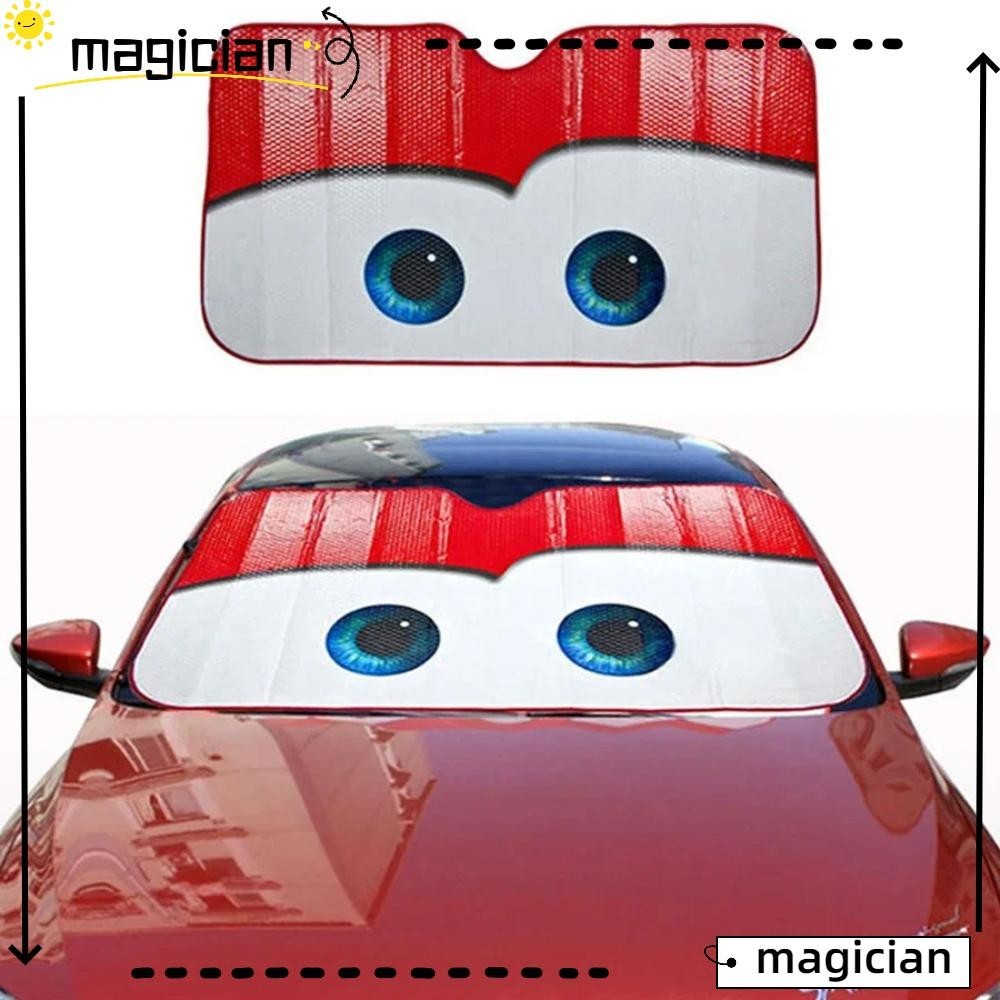 Mag ม่านบังแดด บังแดด กระจกหน้ารถยนต์ อลูมิเนียมฟอยล์ ป้องกันแสงอาทิตย์