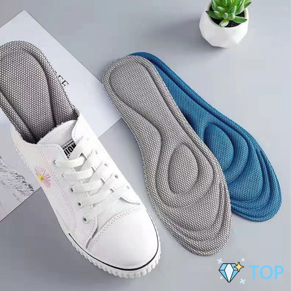 แผ่นรองเท้าเพื่อสุขภาพ ใส่สบาย ป้องกันการปวดเท้า ขนาด 35-46 insoles