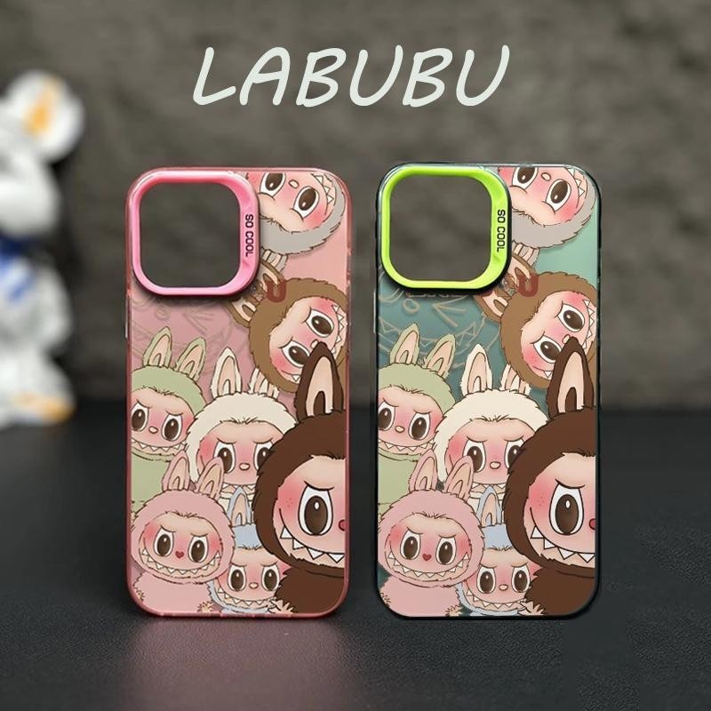 เคสโทรศัพท์สําหรับiPhone 15 Pro 11 12 13 14 7 8 PlusกรณีPOP MART Labubupu HCIPU Hard Matte Easy Case