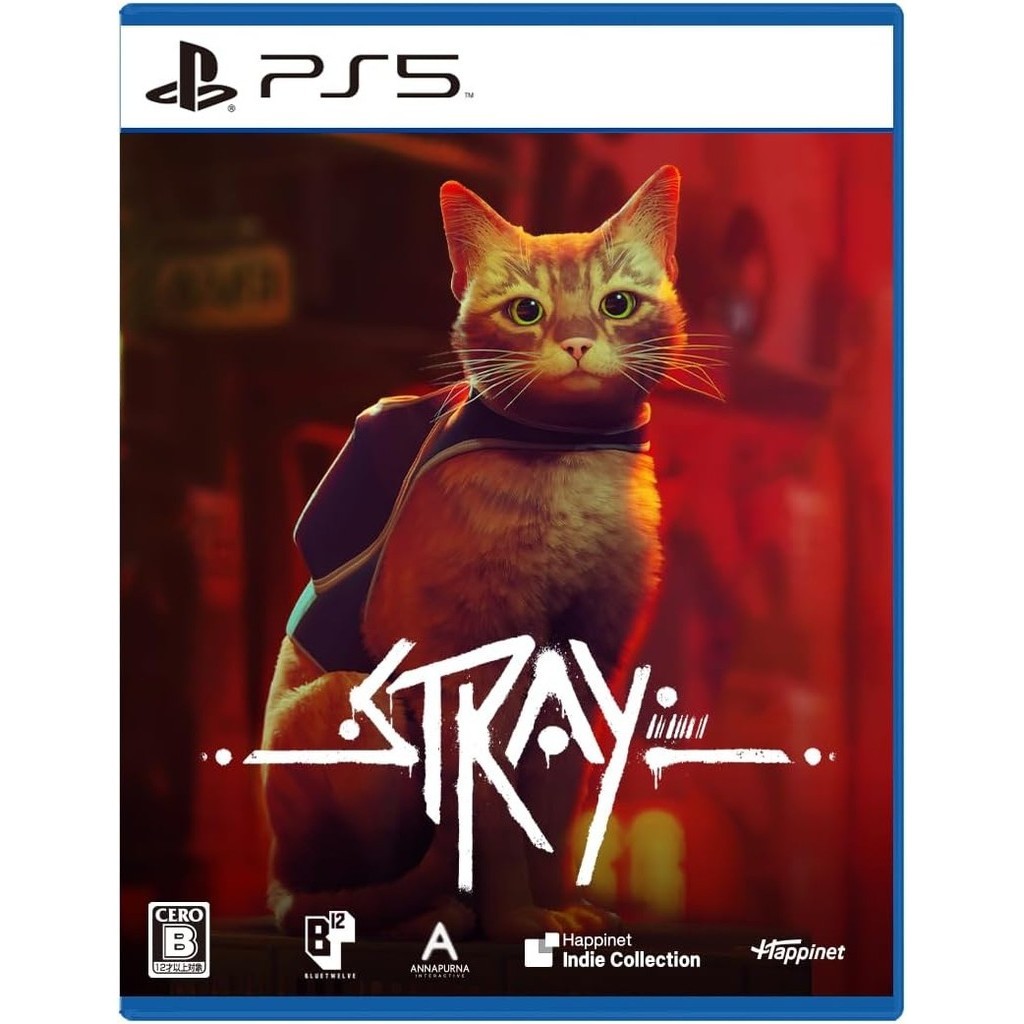 แผ่นเกม💿 PS5 Stray | แท้มือ1 🆕 | Zone2 ญี่ปุ่น 🇯🇵 (เปลี่ยนภาษา Engได้) | Playstation 5 🎮