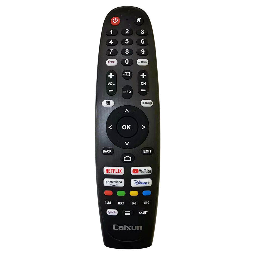 ใหม่สําหรับ Caixun Hyundai RCA Blaupunkt Android Google TV Voice Remote