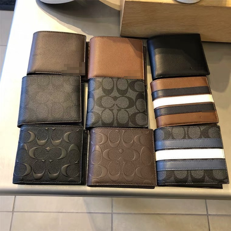 New พร้อมส่ง กระเป๋าสตางค์ผู้ชาย F74993 F26072 F74991 กระเป๋าสตางค์พร้อมกล่อง