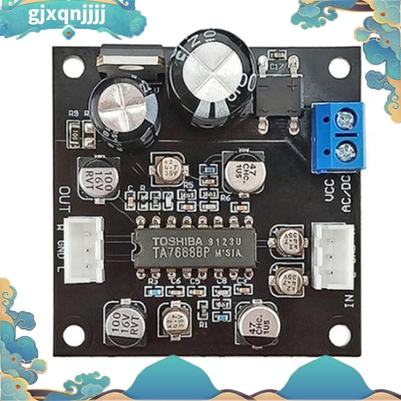 Ta7668 เทปไดรฟ ์ Preamplifier เครื ่ องขยายเสียงเทป Deck Board หัวแม ่ เหล ็ ก Preamp เครื ่ องบันทึ