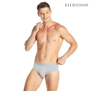 ELLE HOMME  COOL กางเกงในทรง BIKINI รหัส KUB2911R4 (สีเทาอ่อ…