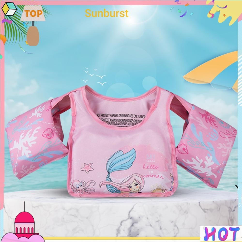 Pvc ลอยตัวน ้ ําปลอดภัยเด ็ กทนทานทนต ่ อการสึกหรออุปกรณ ์ กลางแจ ้ ง [Sunburst11.th ]