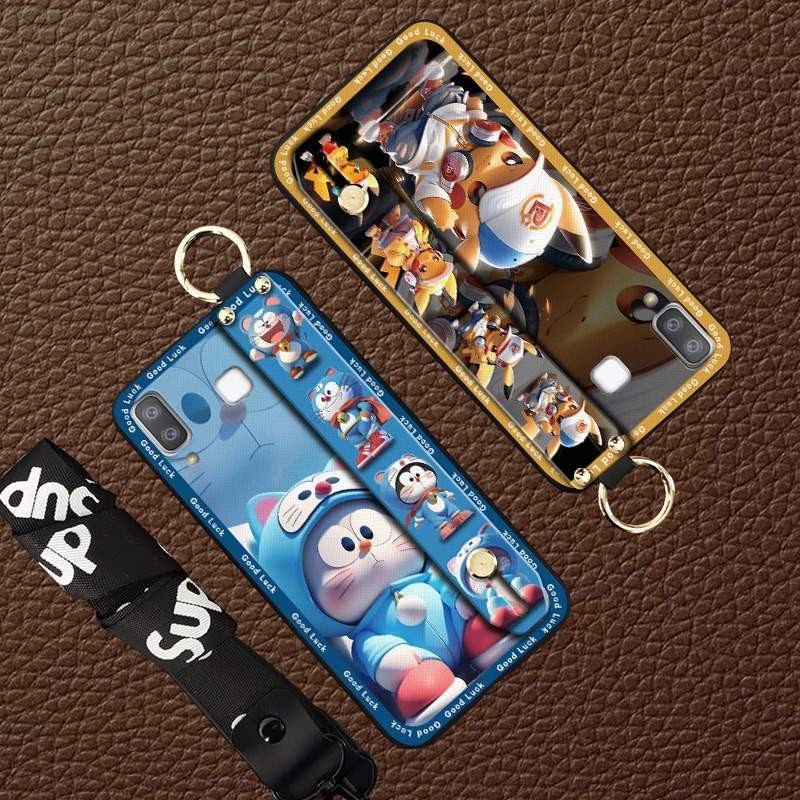 Wristband Durable Phone Case For Samsung Galaxy A9 Star/A8 Star/SM-G8850 protective Shockproof phone