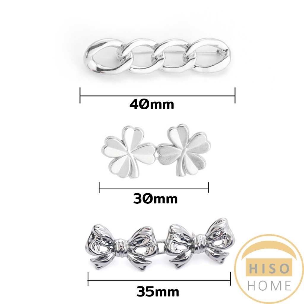 Hiso ตะขอกางเกง ชุดกระดุมโลหะ ปรับระดับได้ โ Pants button - รูปที่ 7