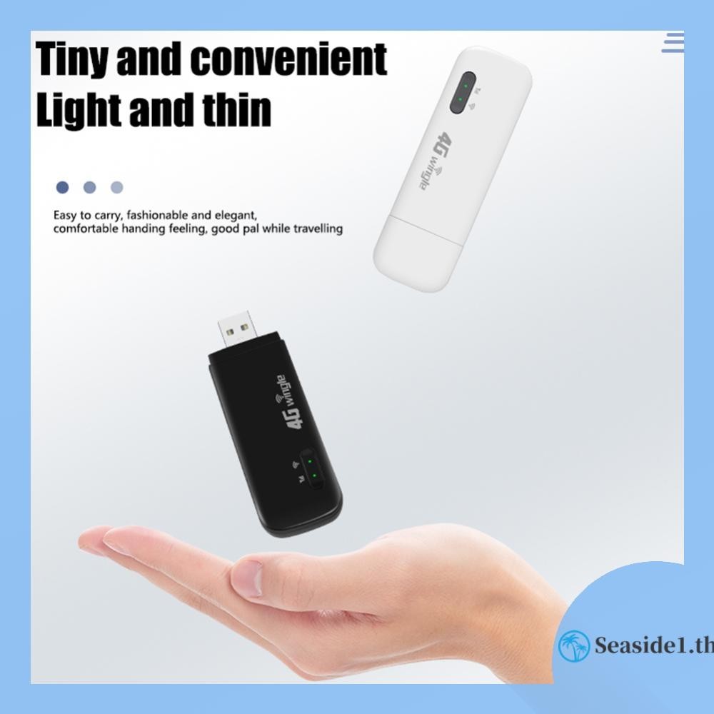 [Seaside1.th ] 4g WiFi Dongle 150Mbps 4G Wireless Router Mobile Hotspot Asia Version/EU Version [Seaside1.th ]