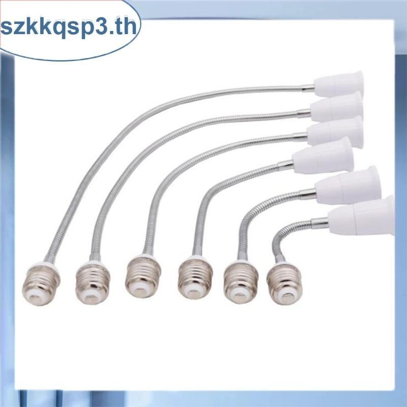 ตัวแปลงฐานหลอดไฟ LED ที่มีความยืดหยุ่น E27 ถึง E27 ปลั๊กซ็อกเก็ต สายไฟต่อขยาย ที่ยึดโคมไฟติดผนัง อะแดปเตอร์ THK3