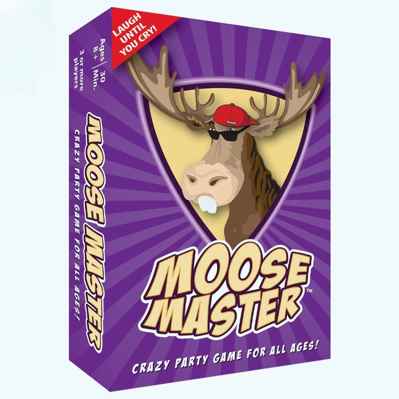 Moose Master - Laugh Until You Cry or Pee Your Pants Fun Card Game