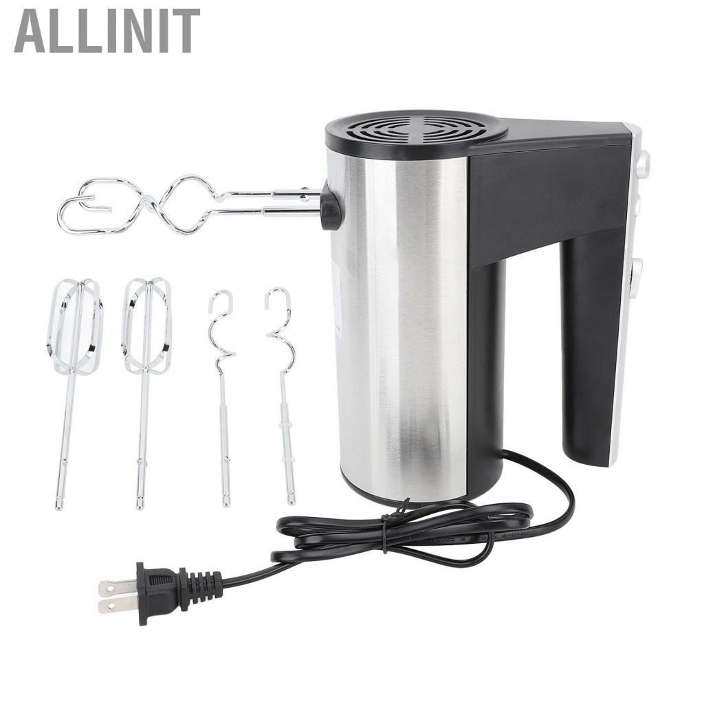 Allinit Electric Beater  Hand Mixer 500W with 4 Mixing Tools for Stirring Dough