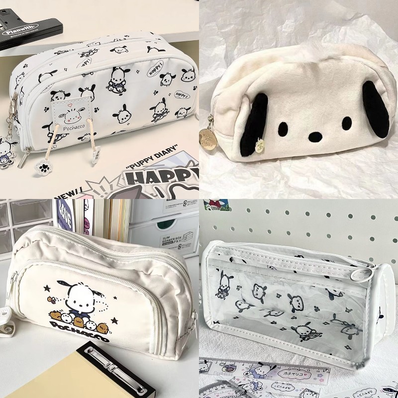 การ ์ ตูนน ่ ารัก Pachacco กล ่ องดินสอนักเรียนความจุขนาดใหญ ่ Multi-layer Storage กล ่ องดินสอ Multi-functional แบบพกพาเครื ่ องเขียน Storage