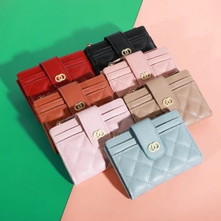 🦄Olivia🦄กระเป๋าสตางค์ สำหรับผู้หญิง พร้อมช่องใส่บัตร แบบพับ#BAG030