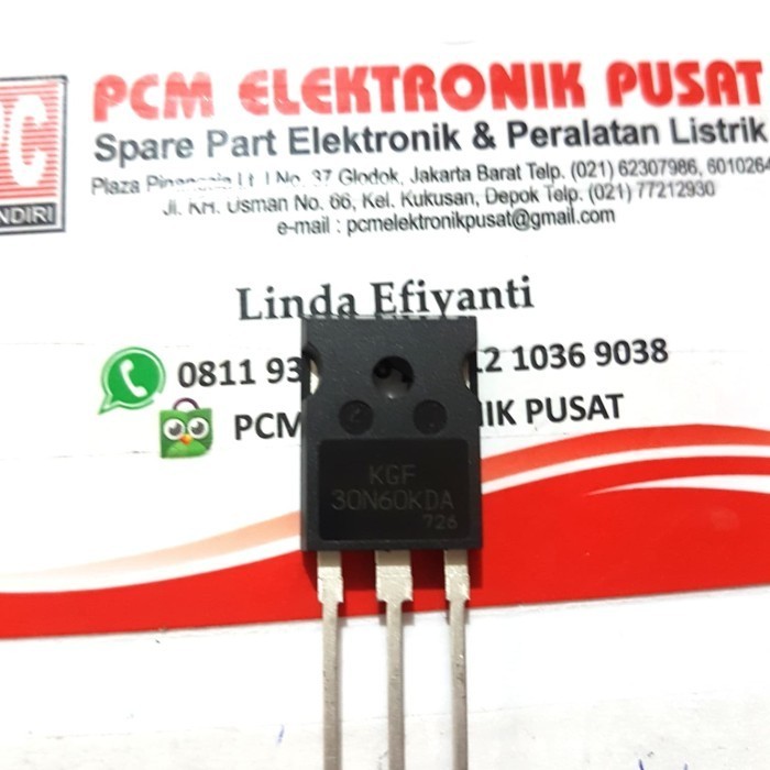 ทรานซิสเตอร์ mosfet 30 N 60 FDR 30N60 FDR ตัวเครื่องใหญ่ -OP35