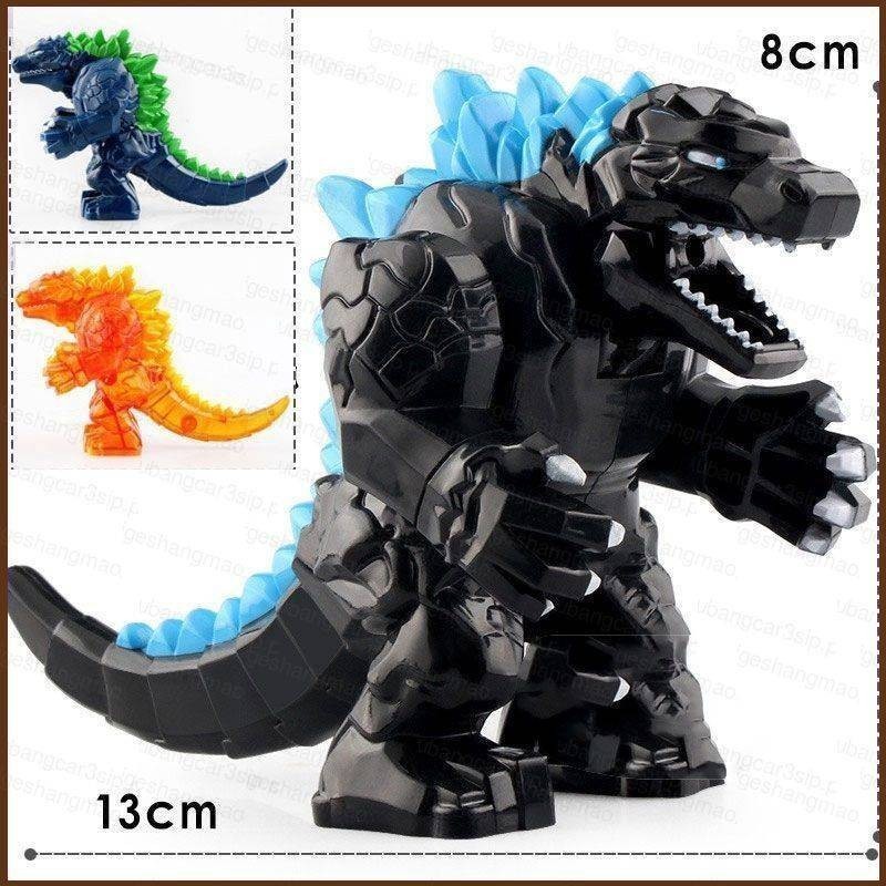 Godzilla ของเล ่ นเพื ่ อการศึกษา Building Blocks อิฐของเล ่ น Lego Like Super Godzilla Action Figure GXL049