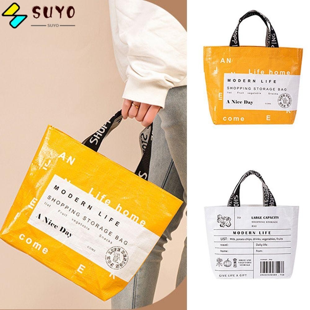 Suyo Shopping Bag Four Style Large capacity Ripstop Folding Nylon