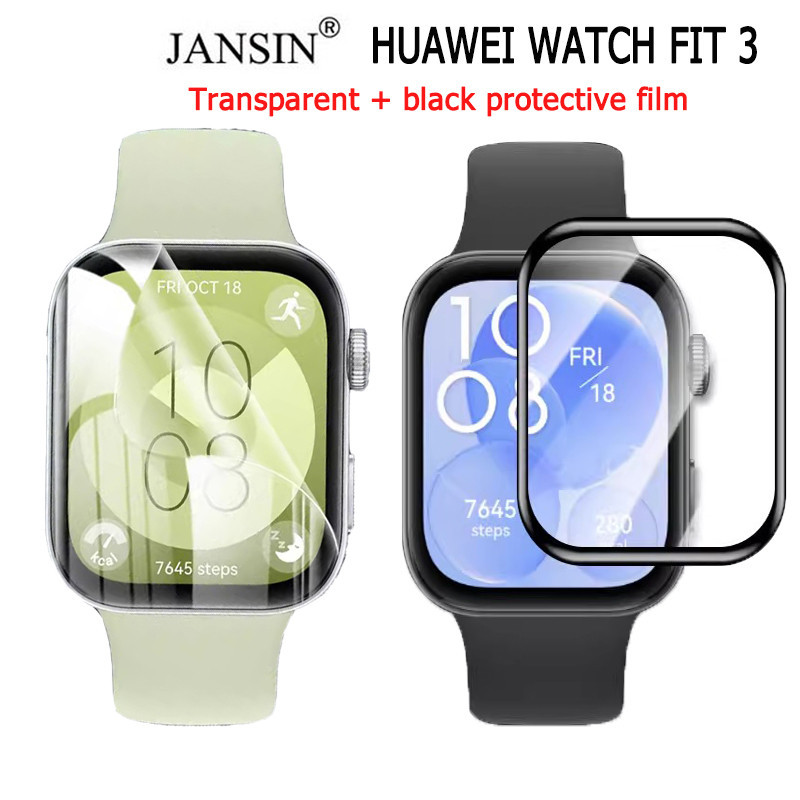 ฟิล์มกันรอย Huawei Watch Fit 3 3D ไฮโดรเจล ฟิล์มกันรอย ฟิล์ม Fit 3 New Smartwatch