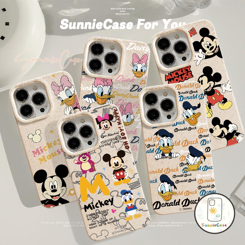 การ์ตูนมิกกี้เป็ด สำหรับOPPO A78 A12 A58 A7 A38 A3s A76 A16 A17 A18 A57 A15 A16K A9 A53 A77 A54 A5s A17K Reno 6 8T 11 10