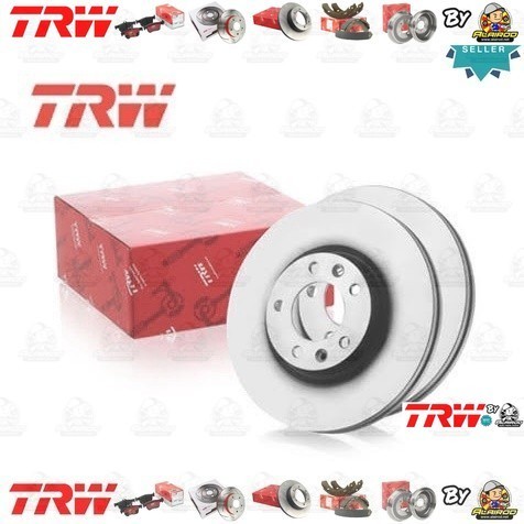 TRW จานดิสเบรคหลัง Toyota Wish 2.0 ANE11  DF7256 ปี 2003-2011