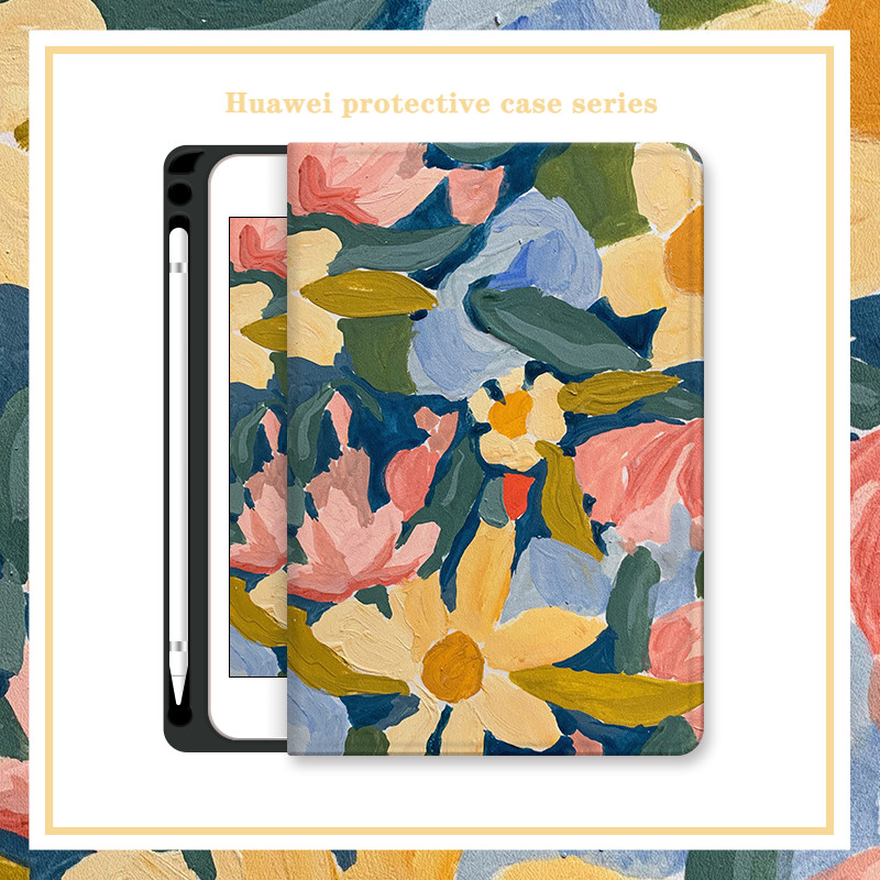 สําหรับhuawei Mediapad T 5 M6 M5 8.4 10.8 Lite 10.1 นิ้วพร้อมช่องเสียบปากกาSmart Matepad T10 T10s SE 10.4 2023 2022 Pro 10.8 11 Air 11.5 นิ้วสําหรับHonor 9 12.1 "X8 X9 Proกรณี