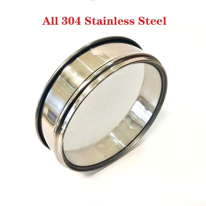 CODAll 304 Stainless Steel 100 150 250 300 Micron Mesh Standard Lab Test Grille เส้นผ่านศูนย์กลาง 20 ซม.