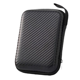 MELODYGOODS1FJ กล่องเก็บอุปกรณ์ดิจิตอล, กระเป๋าใส่หูฟังที่ทนทานทนต่อการสึกหรอ, ฝาครอบป้องกันฮาร์ดไดรฟ์แบบพกพา EVA สากลคุณภาพสูง