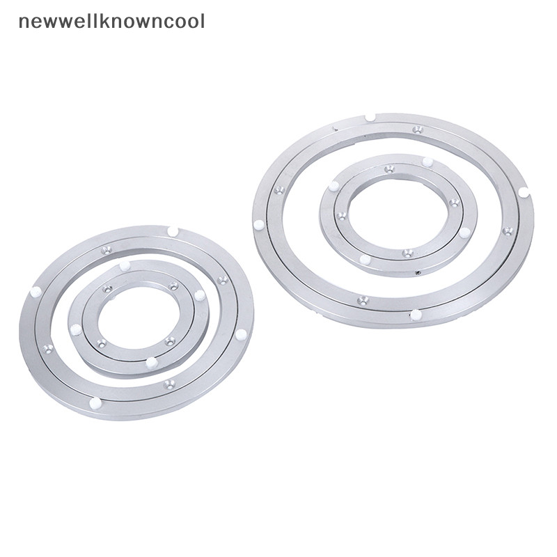 Newwellknowncool Anti Skid สแตนเลส Lazy Susan แบริ ่ งแผ ่ นหมุน Rotag Turntable AAD