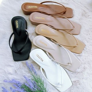 ✨Celestial Footwear Izzy 1inch Block Heel Sandals