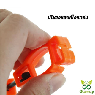 มัลติฟังก์ชั่คลิปถุงมือผู้ถือแขวนยามแรงงานทํางานหนีบ ก คนเบอร์ จับ ความปลอดภัยทํางานเครื่องมือพลาสติก ก (ส่งจากไทย)