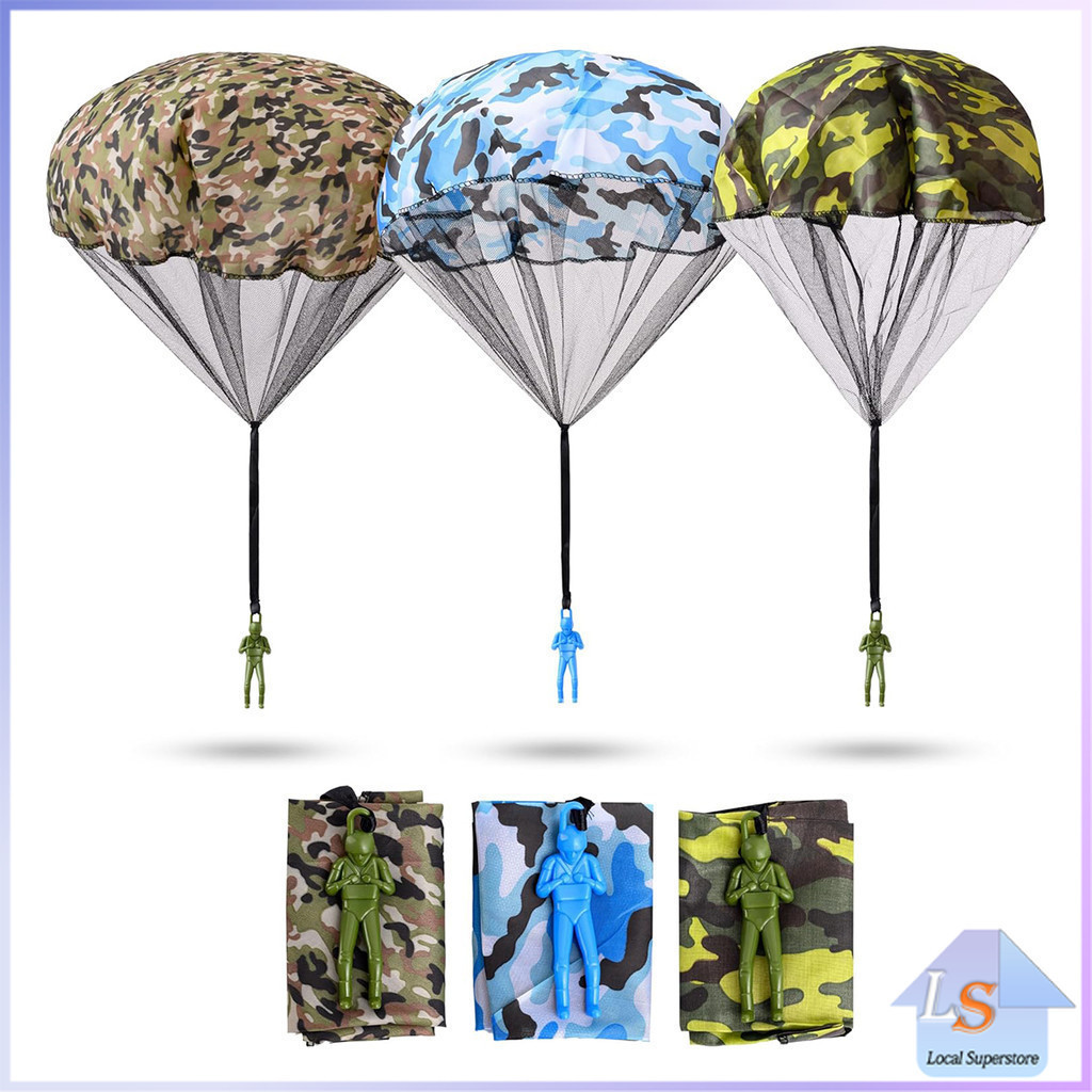 ของเล่นกระโดดร่ม ร่มชูชีพเด็กเล่น กลางแจ้ง ของเล่นสร้างสรรค์ Parachute toy