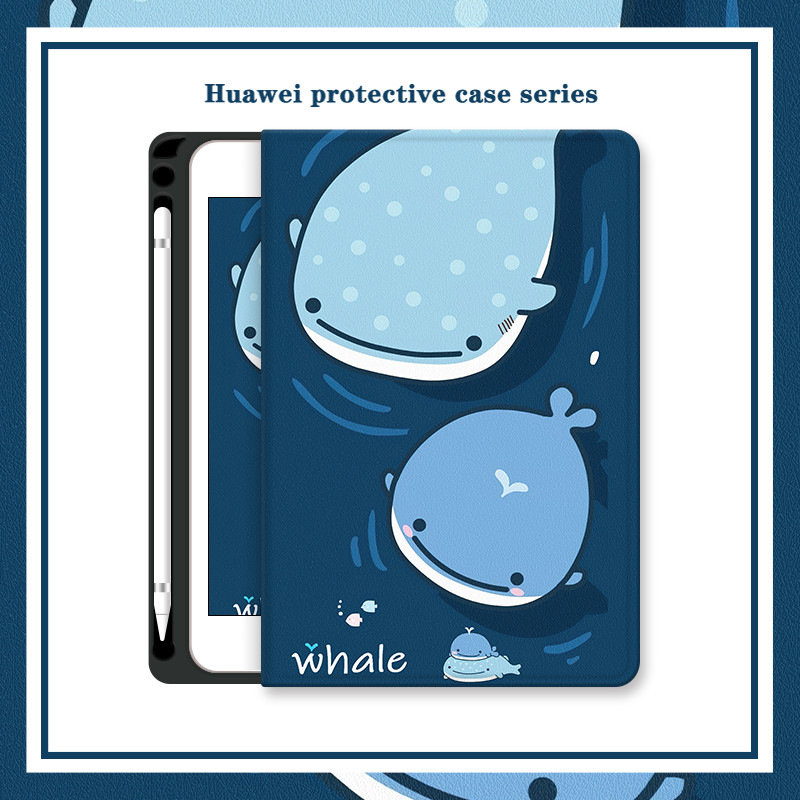 สําหรับhuawei Matepad 11 นิ้ว 2021 2023 กรณีดินสอสําหรับMediapad T5 M5 Lite 10.1 M6 10.8 สําหรับHuawei Matepad Air 11.5 Se 10.4 T10s 10.1 T10 9.7 Honor pad 9 12.1 กรณี