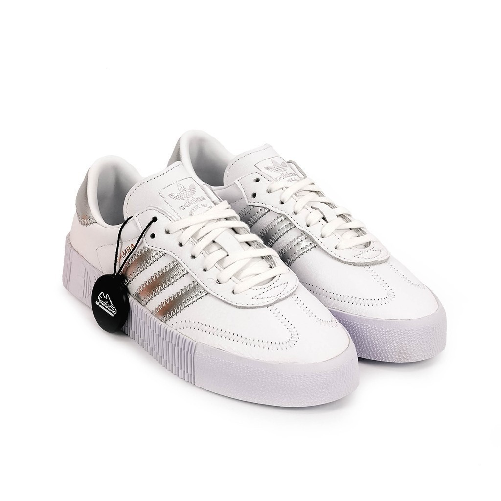 Adidas Sambarose OG Cloud White Silver Womens