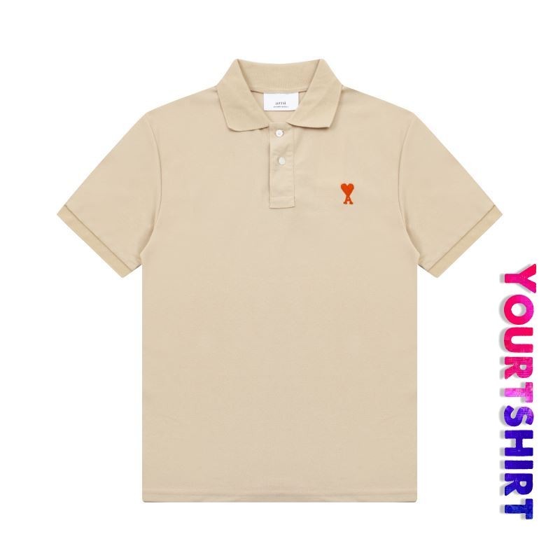 #T26 คู่streetwearพับคอปกแขนสั้นunisexหน้าอกซ้ายหัวใจสีแดงขนาดเล็กป้ายปักขนาดบวกvintage Graphic Teeผ้าฝ้ายเสื้อโปโลเกาหลีสําหรับชาย