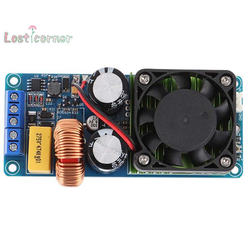 [Lostcorner ] Irs2092s 500W 90dB Mono Channel Digital Amplifier Class D HIFI Power Amp Board
 [ ใหม ่ ]