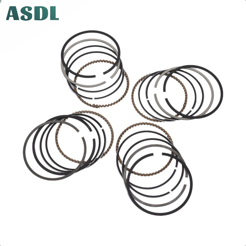KAWASAKI Asdl 4 ชุด STD 56 มม. แหวนลูกสูบรถจักรยานยนต์สําหรับคาวาซากิ GPZ400 GPZ 400