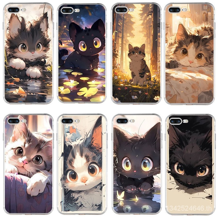 เหมาะสําหรับ iPhone 6/6s 7/8 Plus เคสโทรศัพท ์ TPU นิ ่ ม soft electroplated ปุ ่ มกันกระแทกเกราะป ้ องกัน