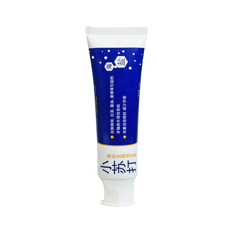 Spot Goods#Sili and Human Soda Sea Salt Efficacy Toothpaste    Remove Exogenous Spots and Fresh Breath6dd