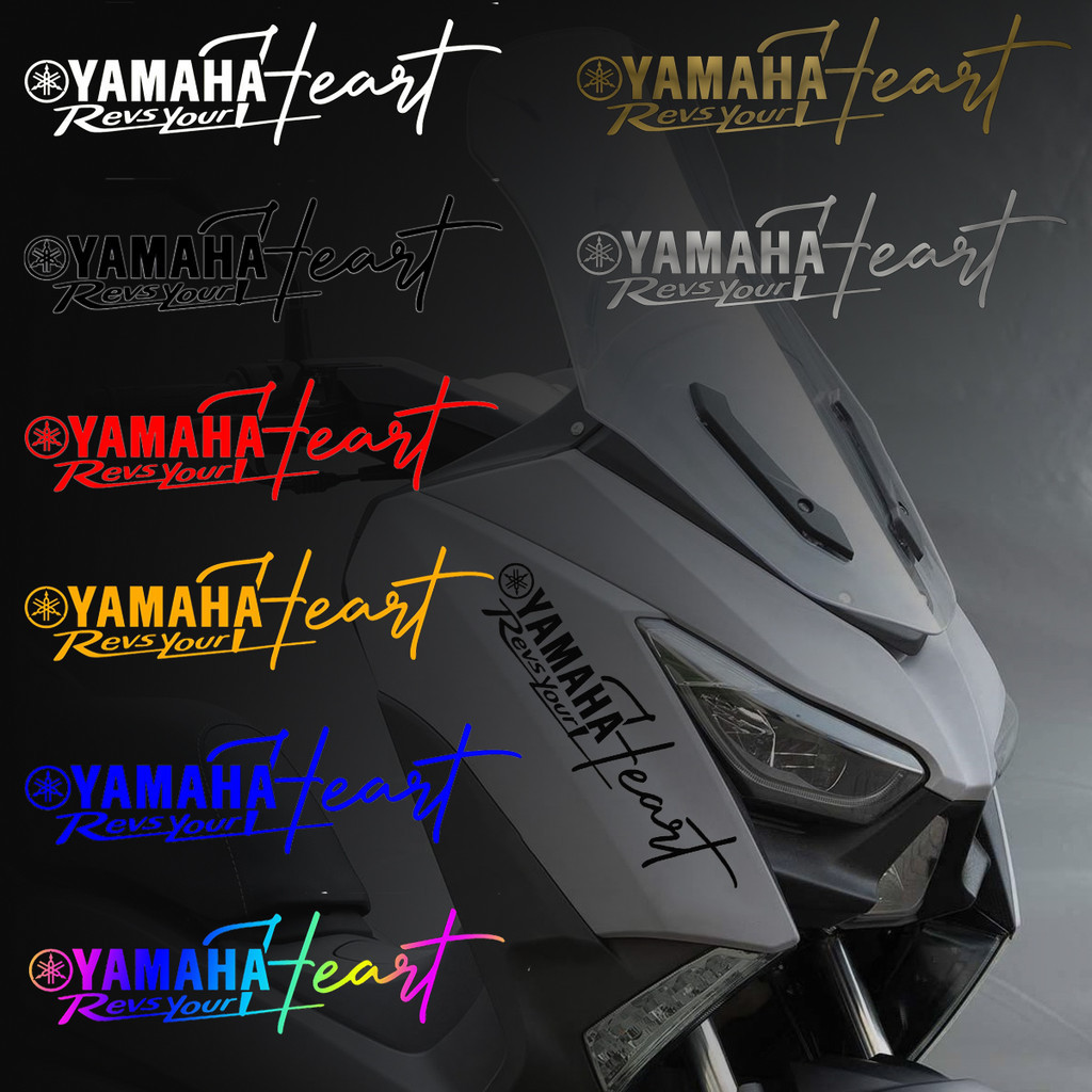 Yamaha สะท้อนแสงสติกเกอร์รถจักรยานยนต์อุปกรณ์เสริมรูปลอกสําหรับ R3 Mio 125 Ytx 125 Xmax 300 Fazzio X