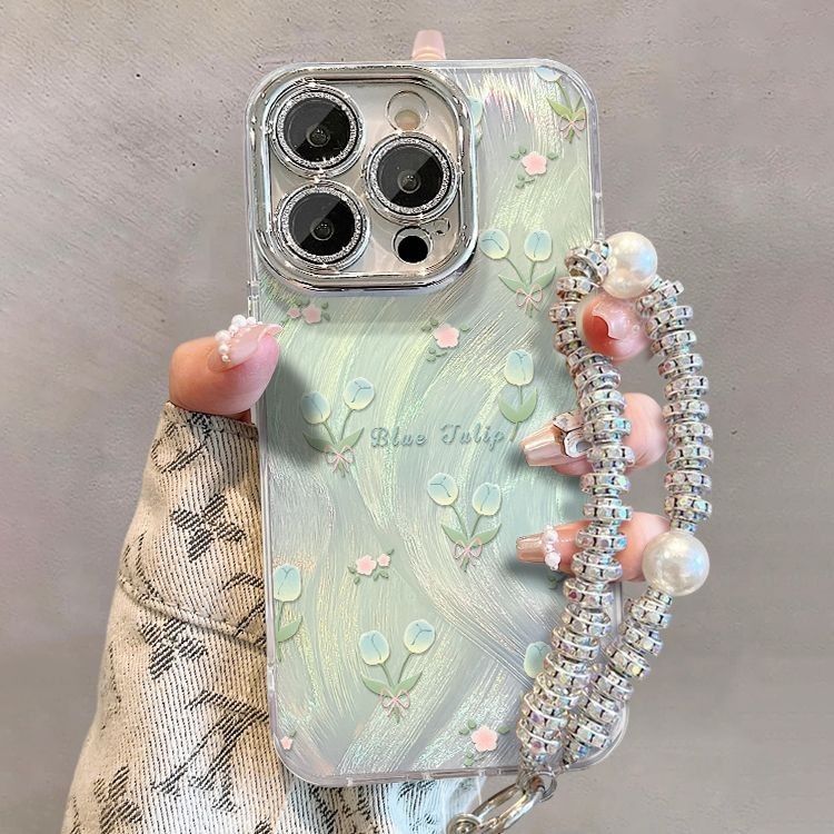 เหมาะสําหรับเคสโทรศัพท์ iPhone IP11PROMAX IP12 IP13 IP14 plus กรอบเลนส์คุณภาพสูงแฟชั่น IP15 PROMAX IP11 minimalist fairy ดอกไม้เส้นด้ายเคสโทรศัพท์เคสแข็ง