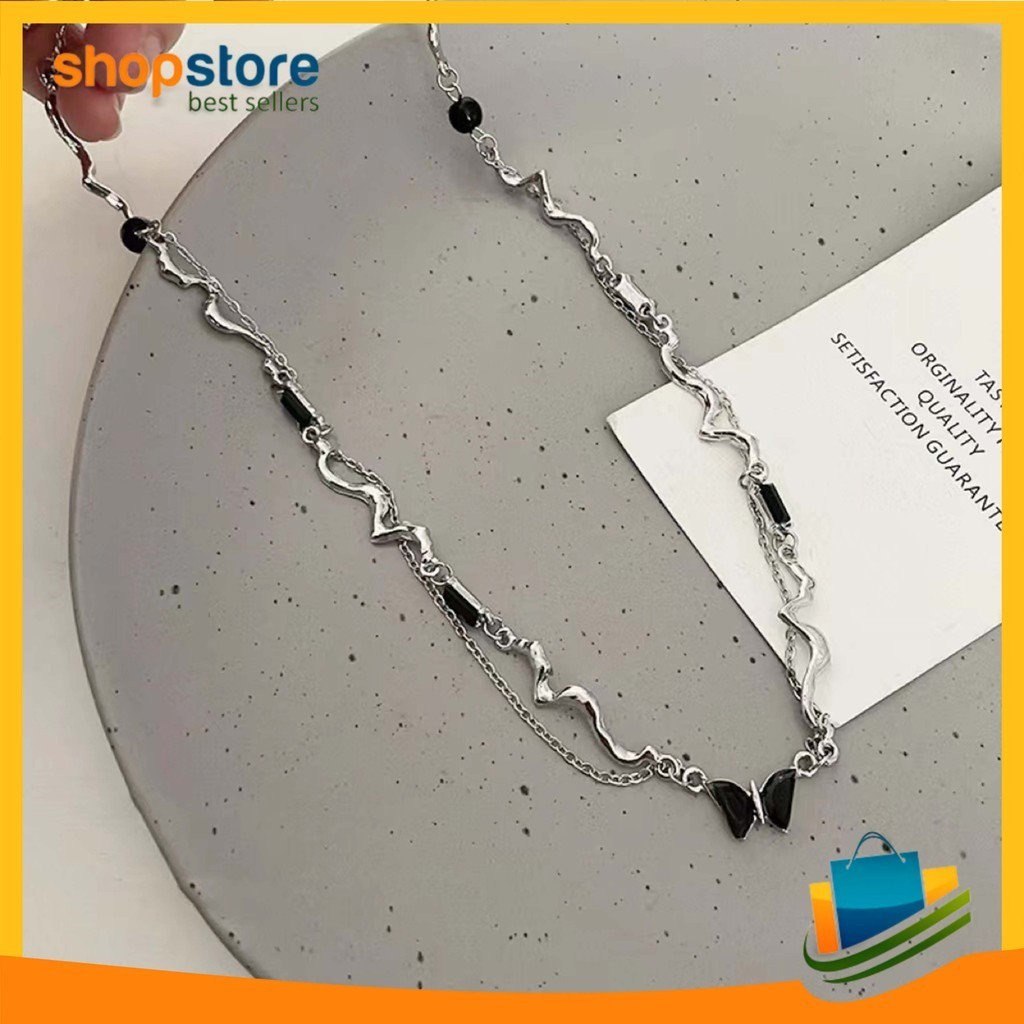 สร้อยคอโซ่ลายผีเสื้อสวยๆ SSB 1177