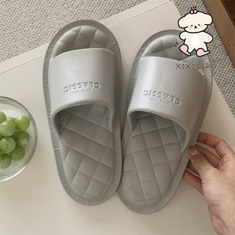 Xixitiao รองเท้าแตะ พื้นนิ่ม น้ําหนักเบา ใส่สบาย เหมาะกับใส่ในบ้าน ห้องน้ํา สําหรับผู้หญิง