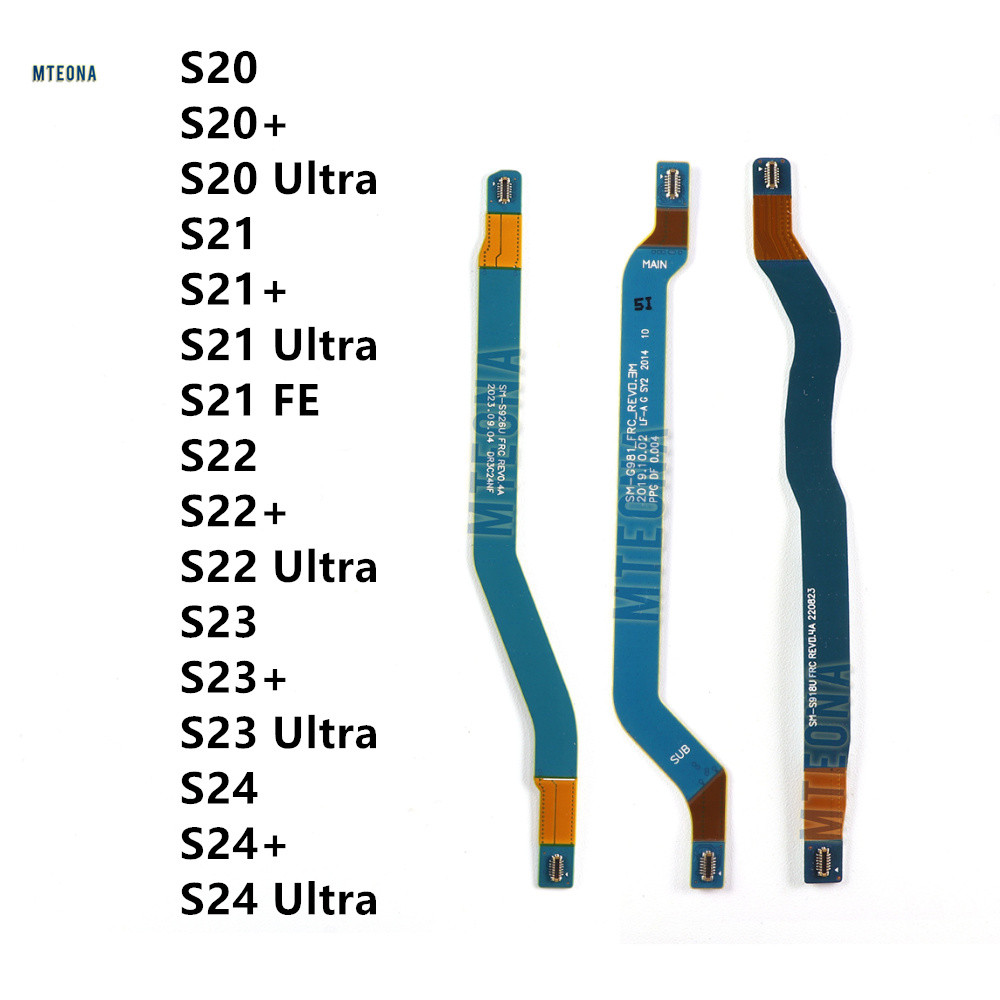 สําหรับ Samsung Galaxy S23 S24 S22 S21 S20 Plus Ultra เมนบอร์ด WIFI เชื่อมต่อ Flex สัญญาณเสาอากาศหลักเชื่อมต่อ Flex สาย