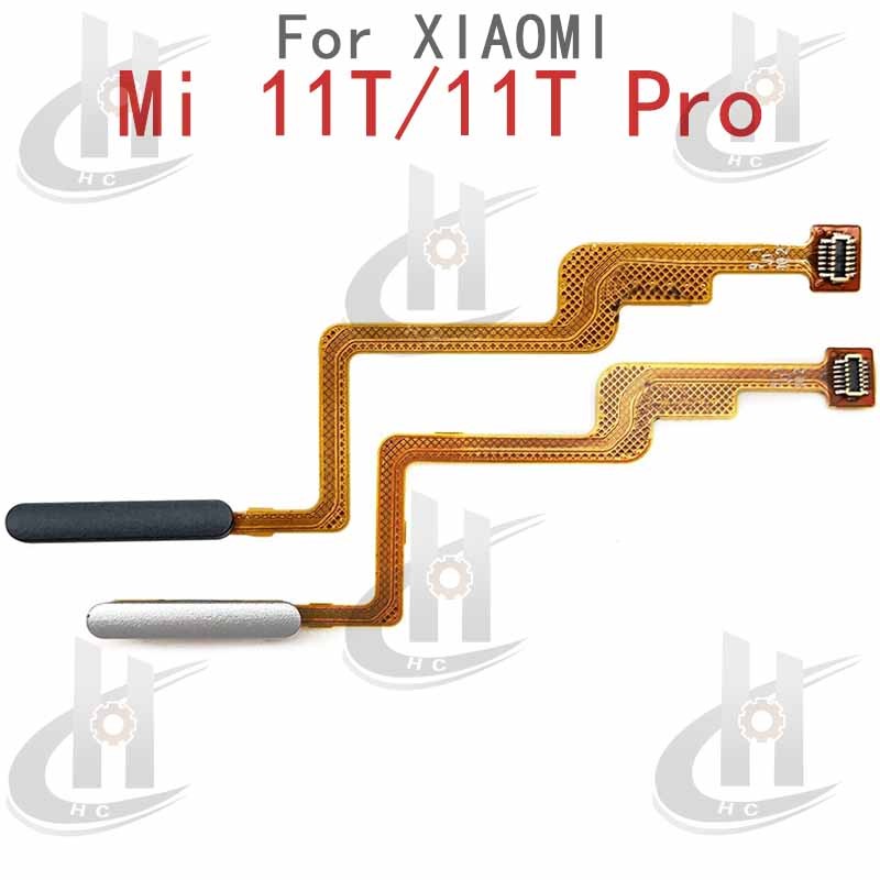 มาพร้อมกับฟังก์ชั่นลายนิ้วมือ Touch Sensor Finger Power Switch ON OFF ปุ่มด้านข้าง Key Flex Cable สําหรับ Xiaomi Mi 11T / 11T Pro