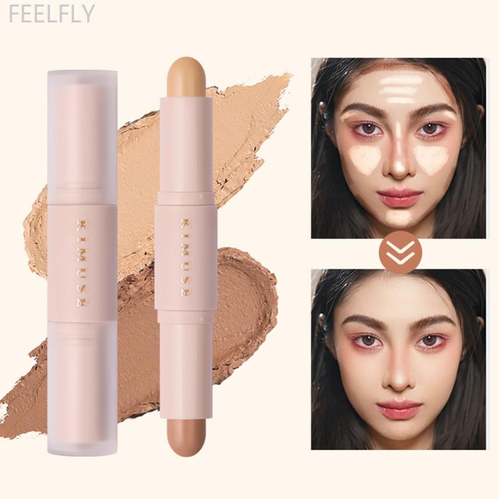 Feelfly 2 In 1 Multi สี Double Headed Magic Highlight & Contour Stick แต่งหน้า Brighten ปากกาจมูกเงา