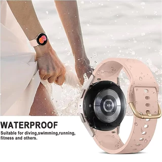 สายยางไม่มีช่องว for Smartwatch Samsung Galaxy Watch FE 7 6 5 4 44 มม. 40 มม. / 6 4 คลาสสิก / 5 LTE