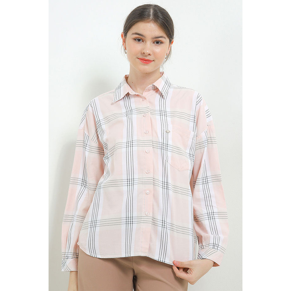 KEMEJA Cardinal เสื้อเชิ้ตโอเวอร์ไซส์ผู้หญิง G1201J11G